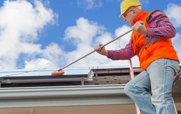 Glanton soft wash roof cleaning